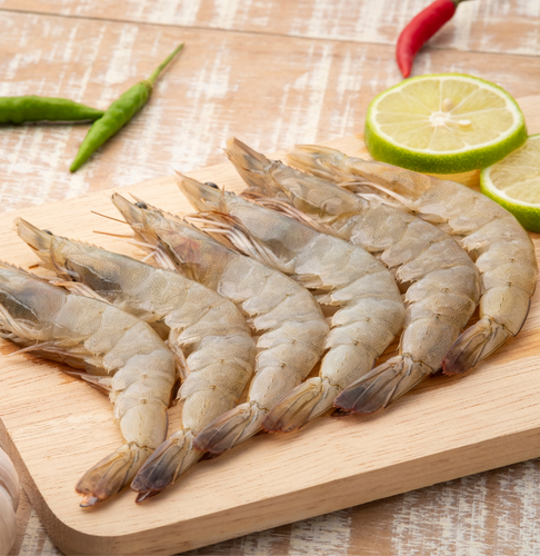 Vannamei Head On Prawns 16/20 700g - King - Whole & Uncleaned