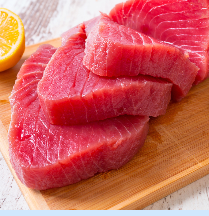 Tuna Steaks 180/220 - R350 for *4 portions* **SAVE R50**
