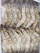 Load image into Gallery viewer, Black Tiger Head On Prawns 21/25  700g - Medium