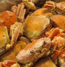 Load image into Gallery viewer, Crab - Namibian Orange Crab WHOLE - LARGE - average pack weighs 1.50kg - pack of 2 crabs