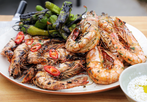 Vannamei Head On Prawns- Butterfly Cut & Deveined 16/20 700g - KING **SAVE R30.00**