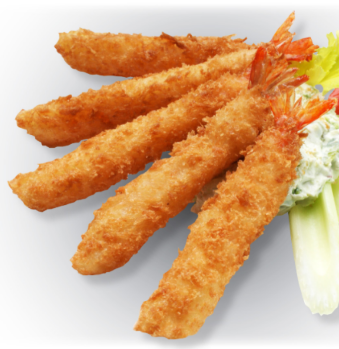 Vannamei Crumbed Torpedo Prawns 500g **SAVE R20.00**