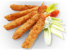 Load image into Gallery viewer, Vannamei Crumbed Torpedo Prawns 500g **SAVE R20.00**